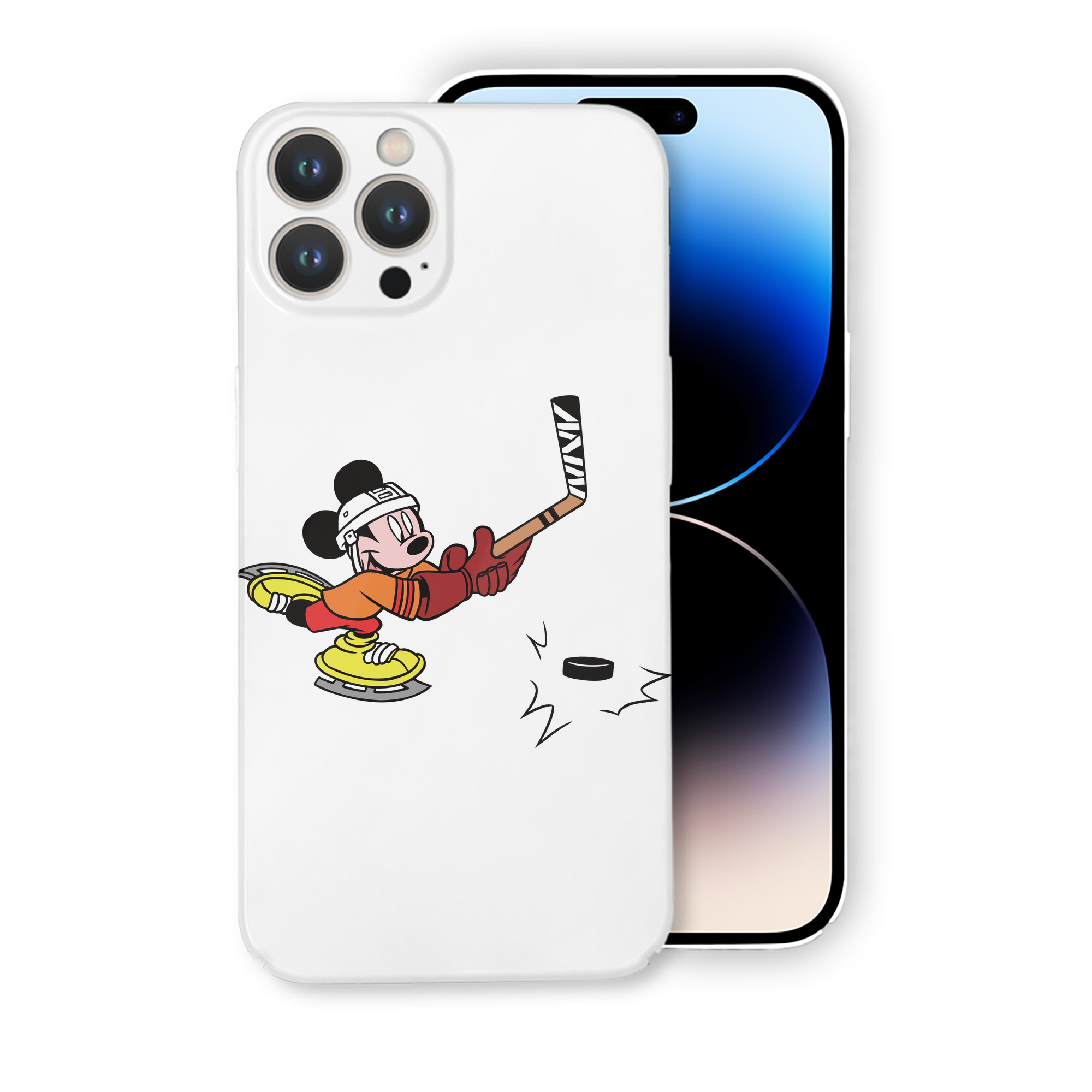 （画像用） ミッキーマウス Mickey Mouse 【iPhone 14シリーズ対応】ハードケース